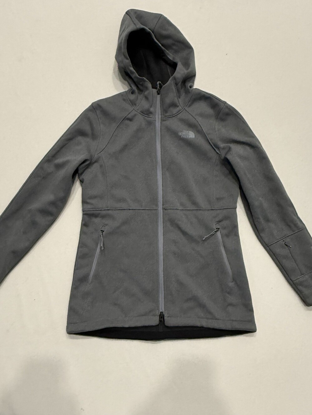 The North Face Shelbe Raschel Hoodie Gray Softshell Fleece Jacket NF0A33PN S